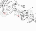 Sprężyna rozrusznika BH BS DS 5000048059 / 0048059