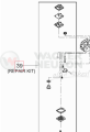 Zestaw naprawczy gaźnika BS (Walbro) 5000171010 / 0171010