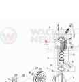 Cylinder+ tłok WM 80 (komplet) 5000176400 / 0176400