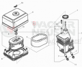 Wkład filtra powietrza AP VP WP CT HD HP PT PD WPU 5000217458 / 0217458