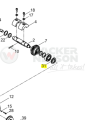 Uszczelniacz wibratora BPU DPU 5000126167 / 0126167