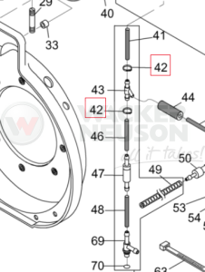 Opaska przewodu paliwa DPS DPU 5000207586 / 0207586