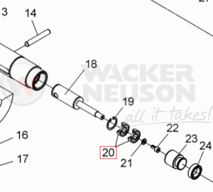 Łożysko wibratora DPU 5002006596 / 2006596