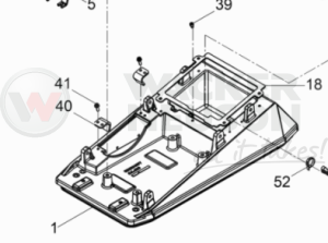 Ślizg paska wibratora DPU 5000220334 / 0220334