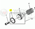Uszczelniacz sterowania dyszla DPU 5000128754 / 0128754