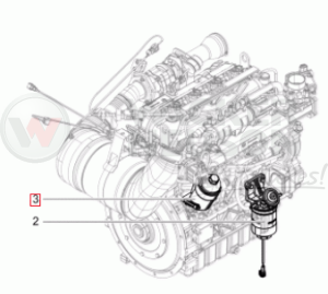 Filtr oleju silnikowego TH 1000337858