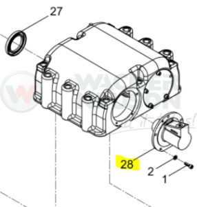 Pokrywa wibratora DPU 5000048604 / 0048604