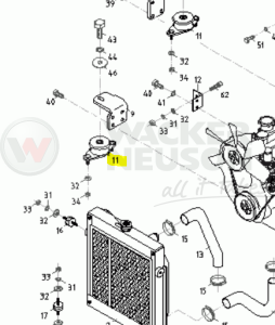 Poduszka silnika WL 1000228585