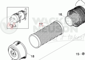 Wkład filtra powietrza ET EW  Kramer 1000113383