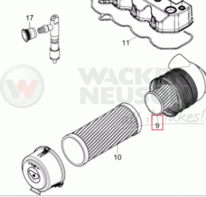 Wkład filtra powietrza (wewnętrzny) 1000113384