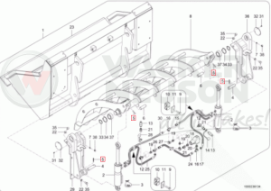 Zabezpieczenie sworznia konika ET 1000022254