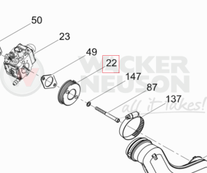 Łącznik przewodu powietrza BS 5000163322 / 0163322