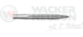 Grot młota wyburzeniowego (szpicak) Ø 27 x 80 - 280 mm 5000124650