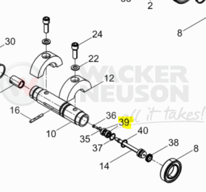 Łożysko wibratora BPU DPU 5000220383 / 0220383