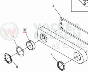 Tuleja korby DPS DPU RD 5000066156 / 0066156