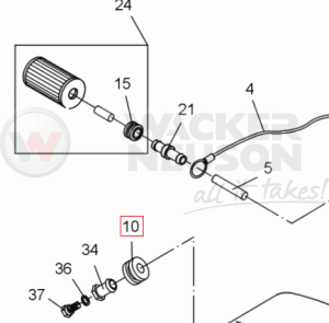 Uszczelka korka spustowego paliwa PT3 DPU DPS 5000108874 / 0108874