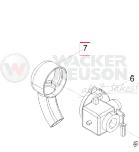 Przewód powietrza BS 5000014359 / 0014359