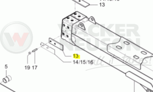 Ślizg ramienia teleskopowego TH WL 1000190737