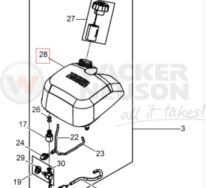 Zbiornik paliwa BH 5000213520 / 0213520