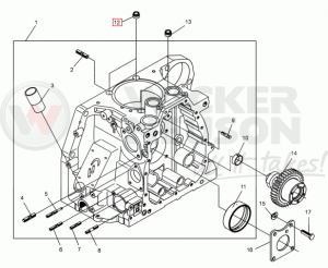 Uszczelnienie śruby głowicy 1D41 5000126919 / 0126919