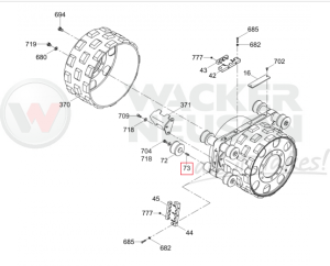 Szpilka M12x30 RT 5000081884 / 0081884