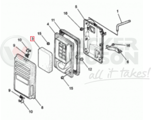Filtr powietrza GP GPS GV 5000158502 / 0158502