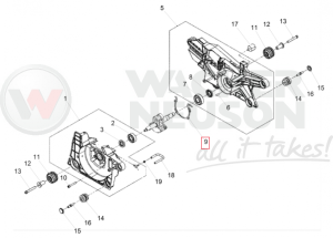 Uszczelka kartera  BTS  5000213612 / 0213612