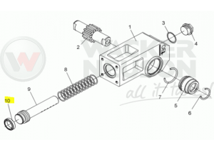 Uszczelniacz sterowania BPU MPU 5000049006 / 0049006