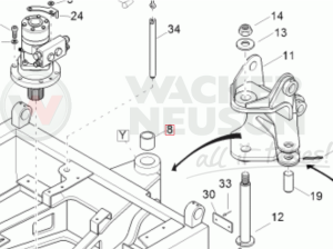 Tuleja mocowania konika EW 03 02 1000015612
