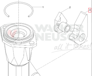Zaczep uchwytu narzędzia EH BH  5000064649 / 0064649
