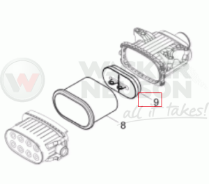 Wstępny filtr powietrza ET EW EZ 1000330790