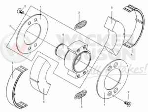Podkładka ustalająca piasty sprzęgła DPU 5000201994 / 0201994