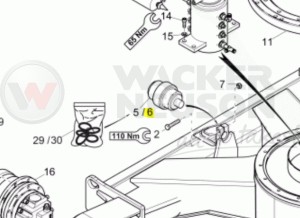 Rolka prowadząca górna ET EZ Z3 1000272941