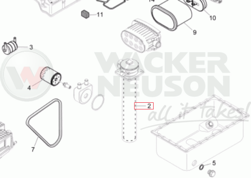 Filtr oleju hydraulicznego powrotny ET EW 1000318995
