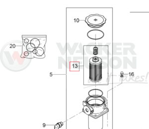 Fitlr oleju hydraulicznego RT RL 5000182752 / 0182752