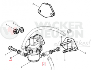 Uszczelka pompy paliwa DPU CRT 5000082183 / 0082183