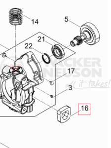 Pianka wygłuszająca BH 5000203763 / 0203763