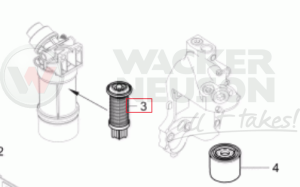 Filtr paliwa WL SW DW  1000309596