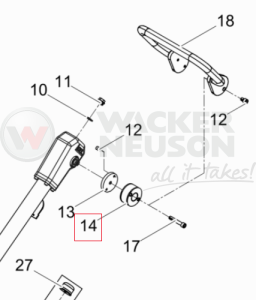 Amortyzator dyszla BPU DPU 5000215031 / 0215031