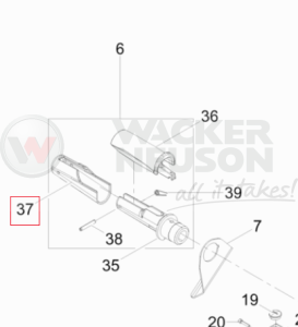 Nakładka uchwytu rączki BH 5000209490 / 0209490