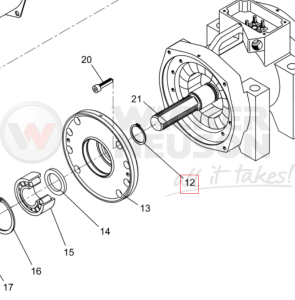 Pierścień zabezpieczający BS 5002003022 / 2003022