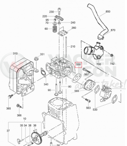 Uszczelka gaźnika BS 5000159215 / 0159215