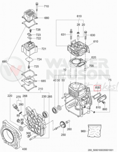Uszczelka WM90 5000158629 / 0158629