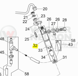 Wtryskiwacz 1D41 5000226597 / 0226597