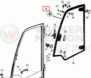 Uszczelka drzwi WL 1000365097