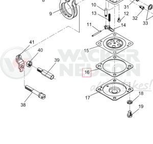 Uszczelka pokrywy gaźnika Bing 5000037754 / 0037754