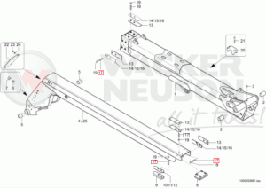 Szpilka teleskopu TH M12X35  1000048758