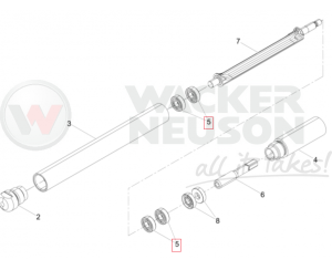 Łożysko wirnika wibratora  5000078716 / 0078716