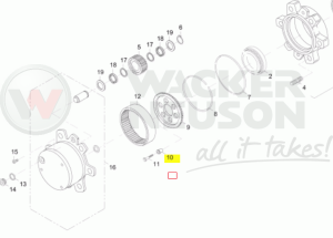 Tuleja osi TH 1000108635