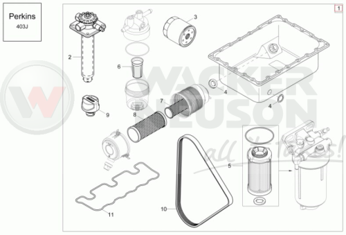 Zestaw przeglądowy ET EZ 1000h 1000453901